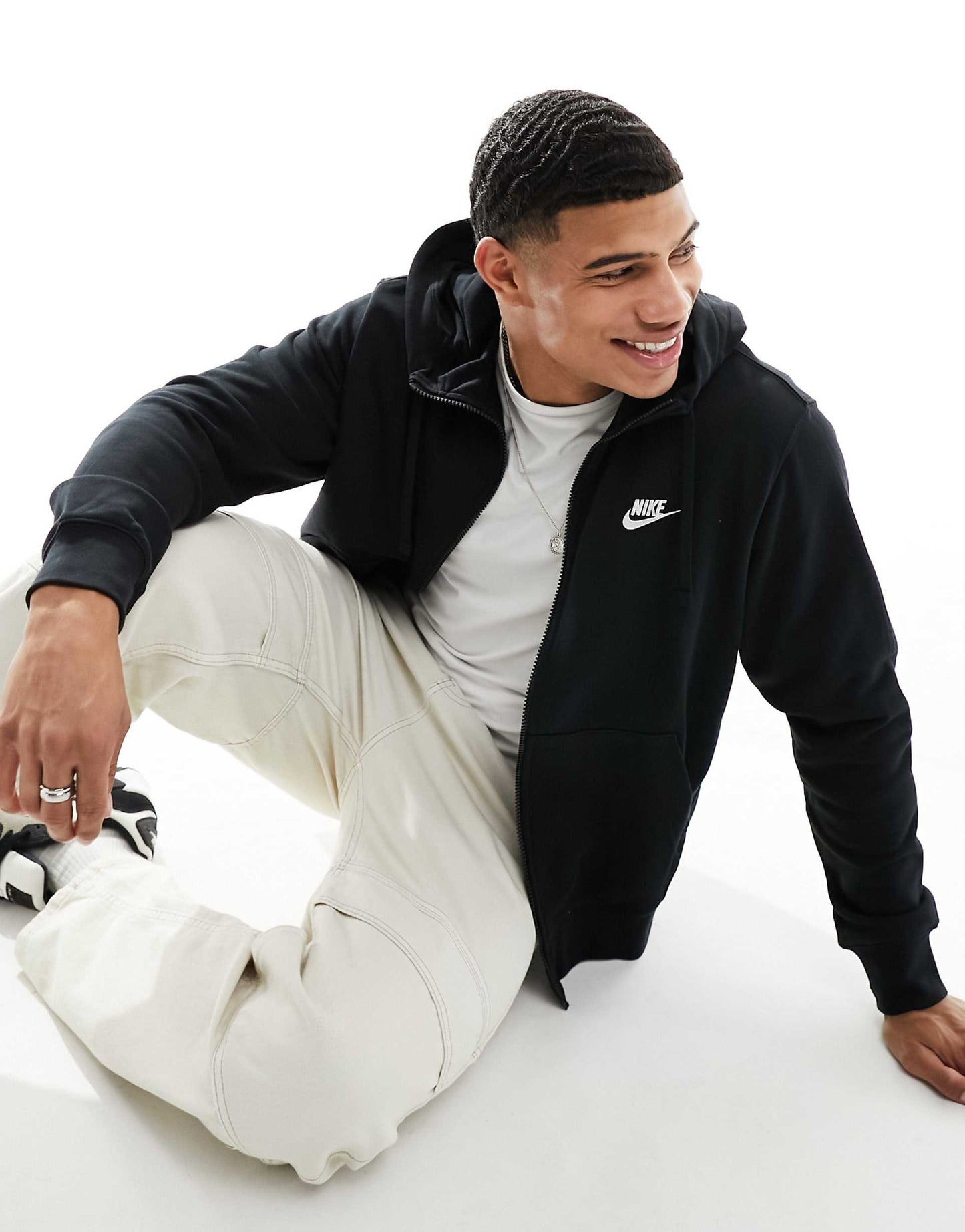 Club Zip Through Hoodie