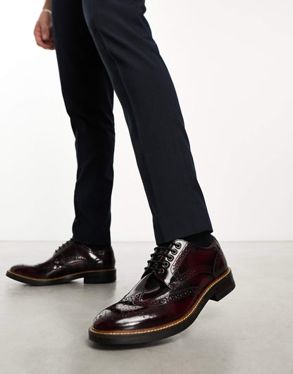 Woburn Hi-Shine Brogue Shoe