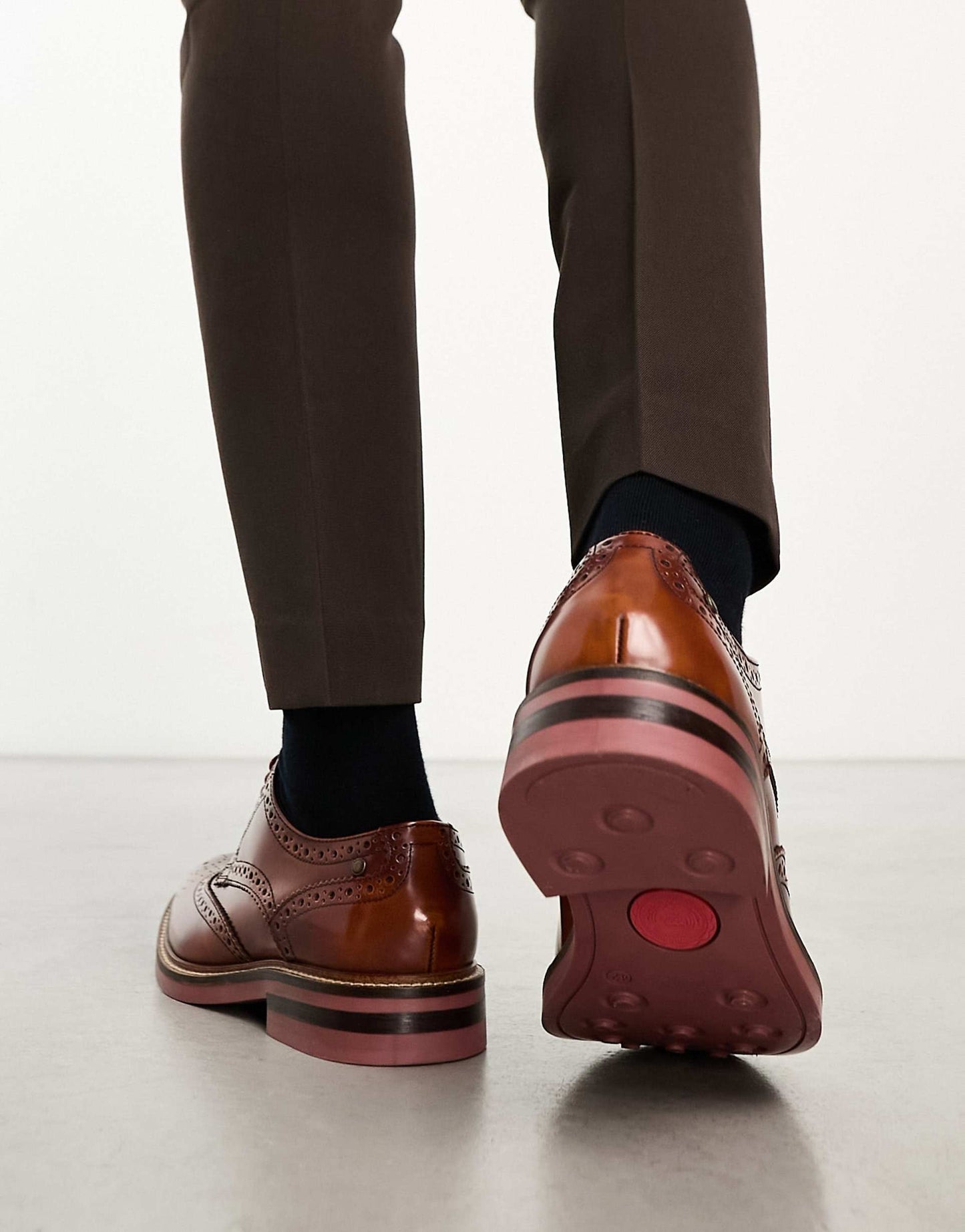 Woburn Hi-Shine Brogue Shoe