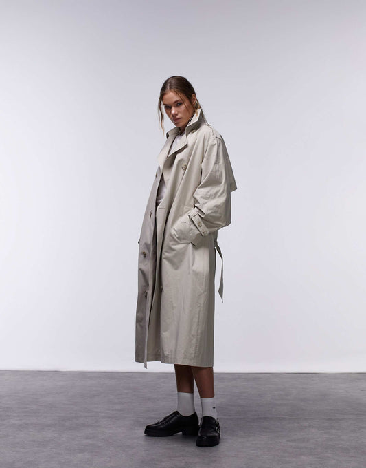 Longline Trench Coat