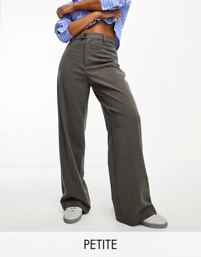 Petite Tailored Straight Trouser