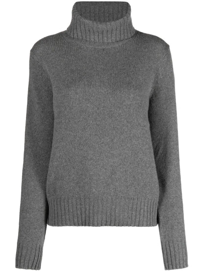 Roll-Neck Wool Jumper