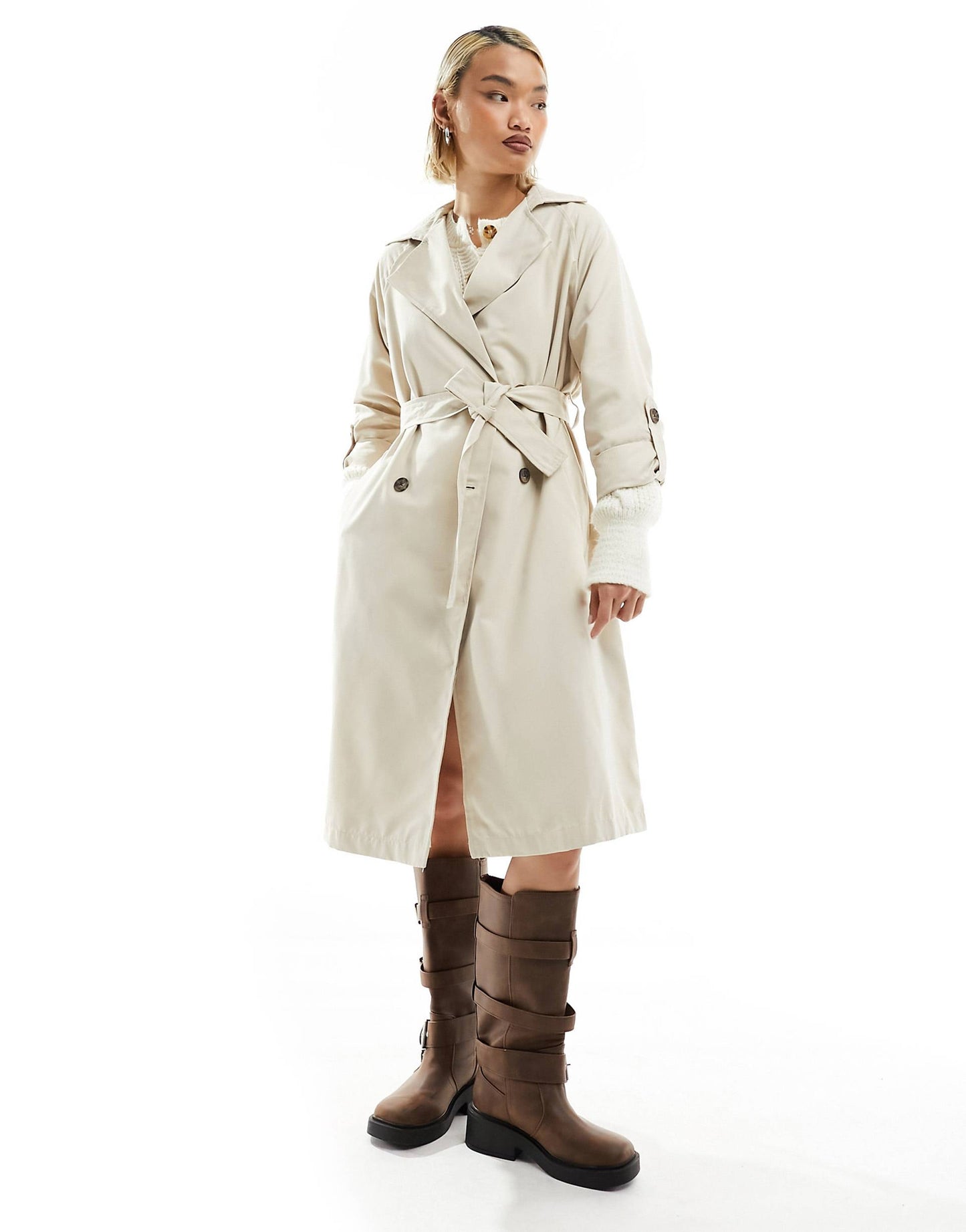 Longline Trench Coat