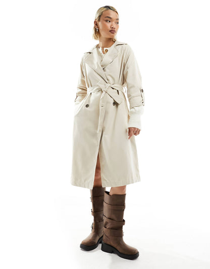 Longline Trench Coat