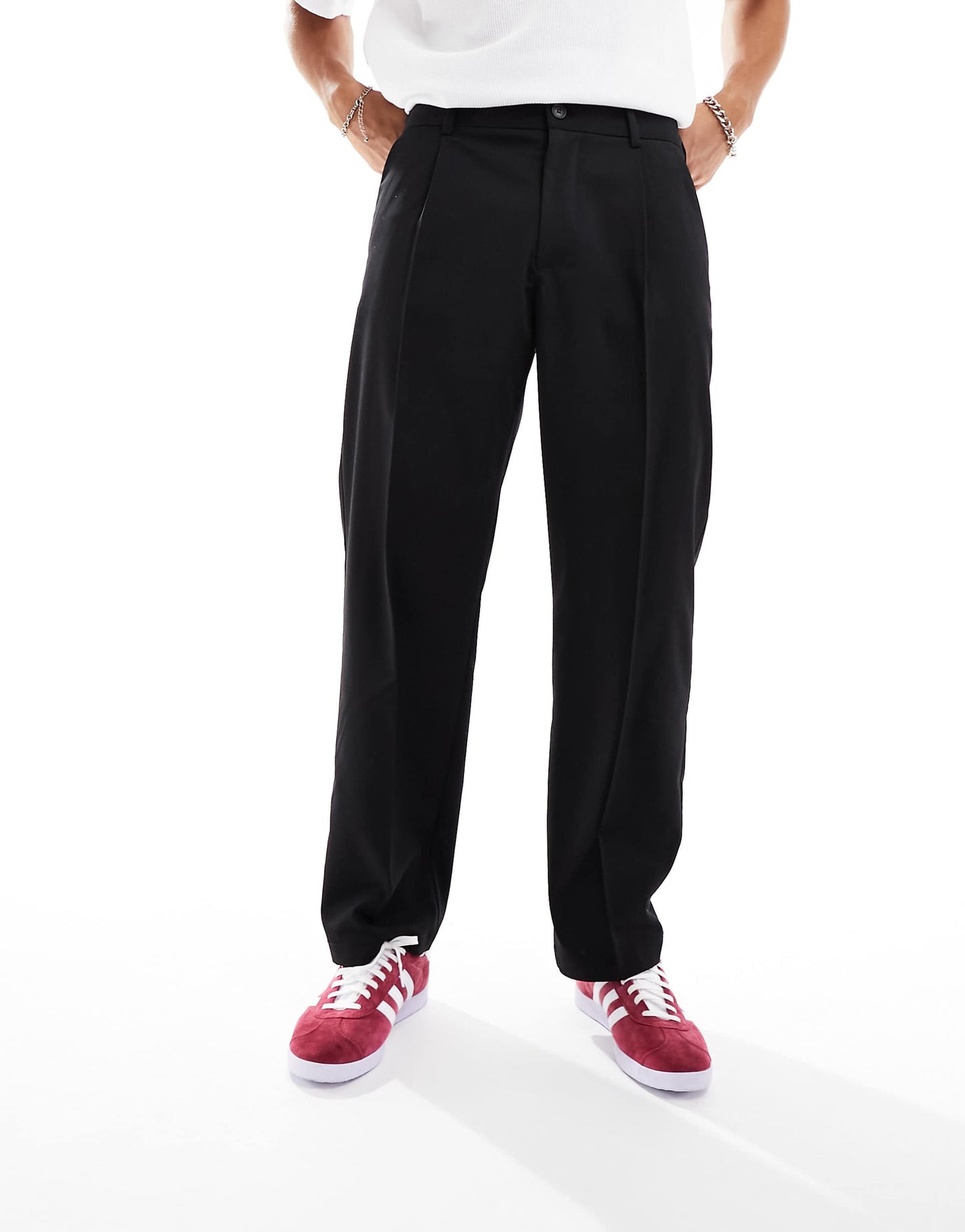 Wide Leg Tailored Trouser