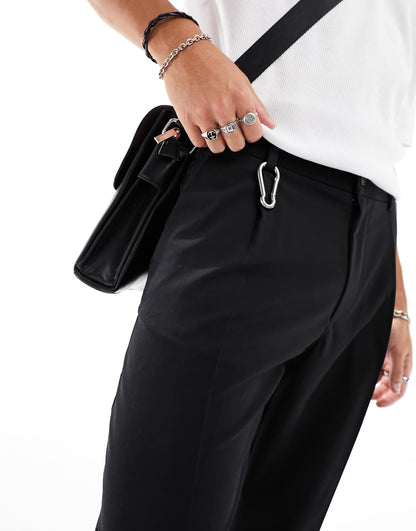 Wide Leg Tailored Trouser