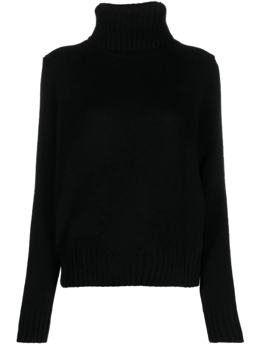 Roll-Neck Wool Jumper