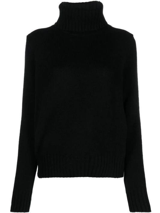 Roll-Neck Wool Jumper