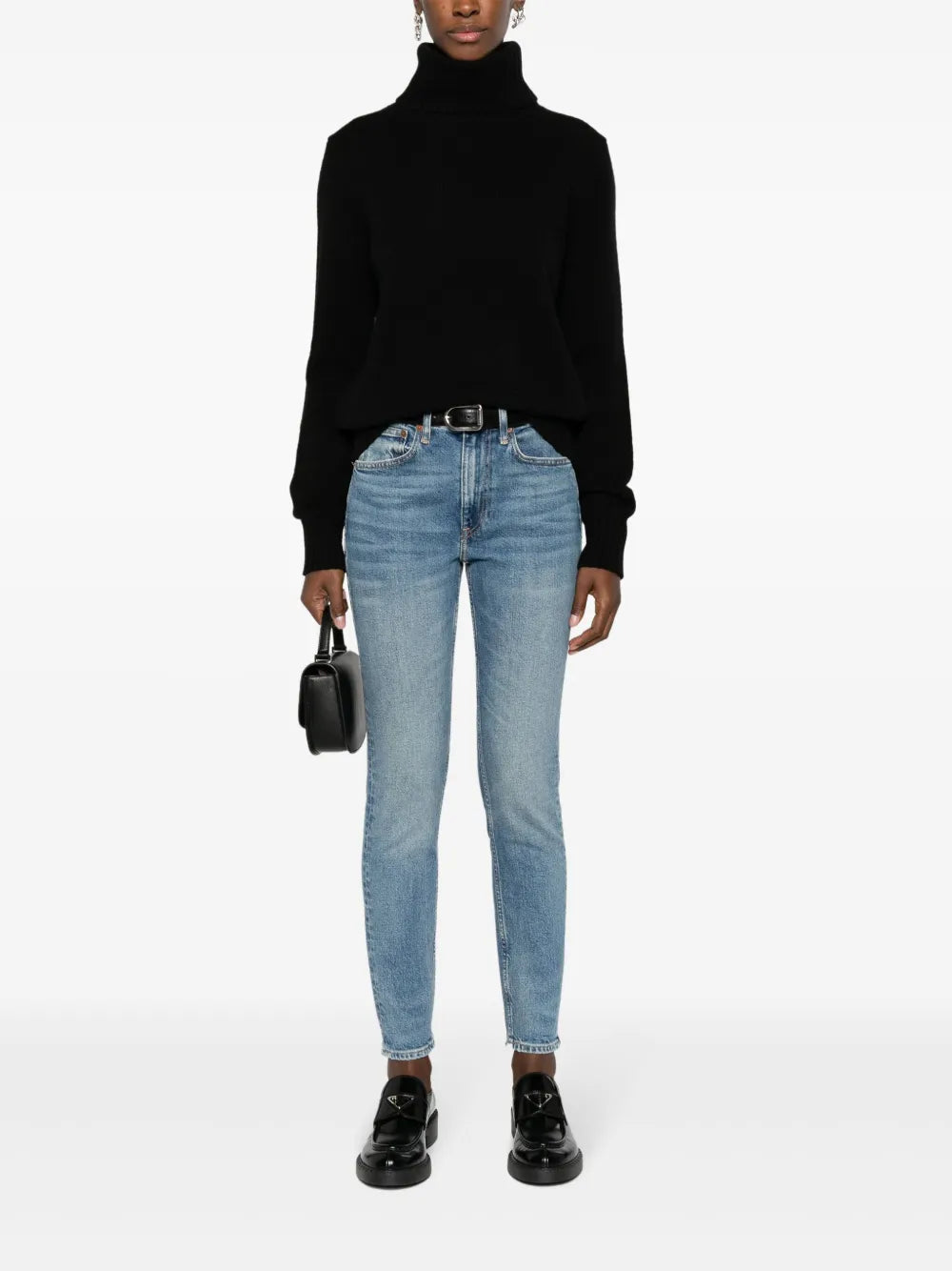 Roll-Neck Wool Jumper