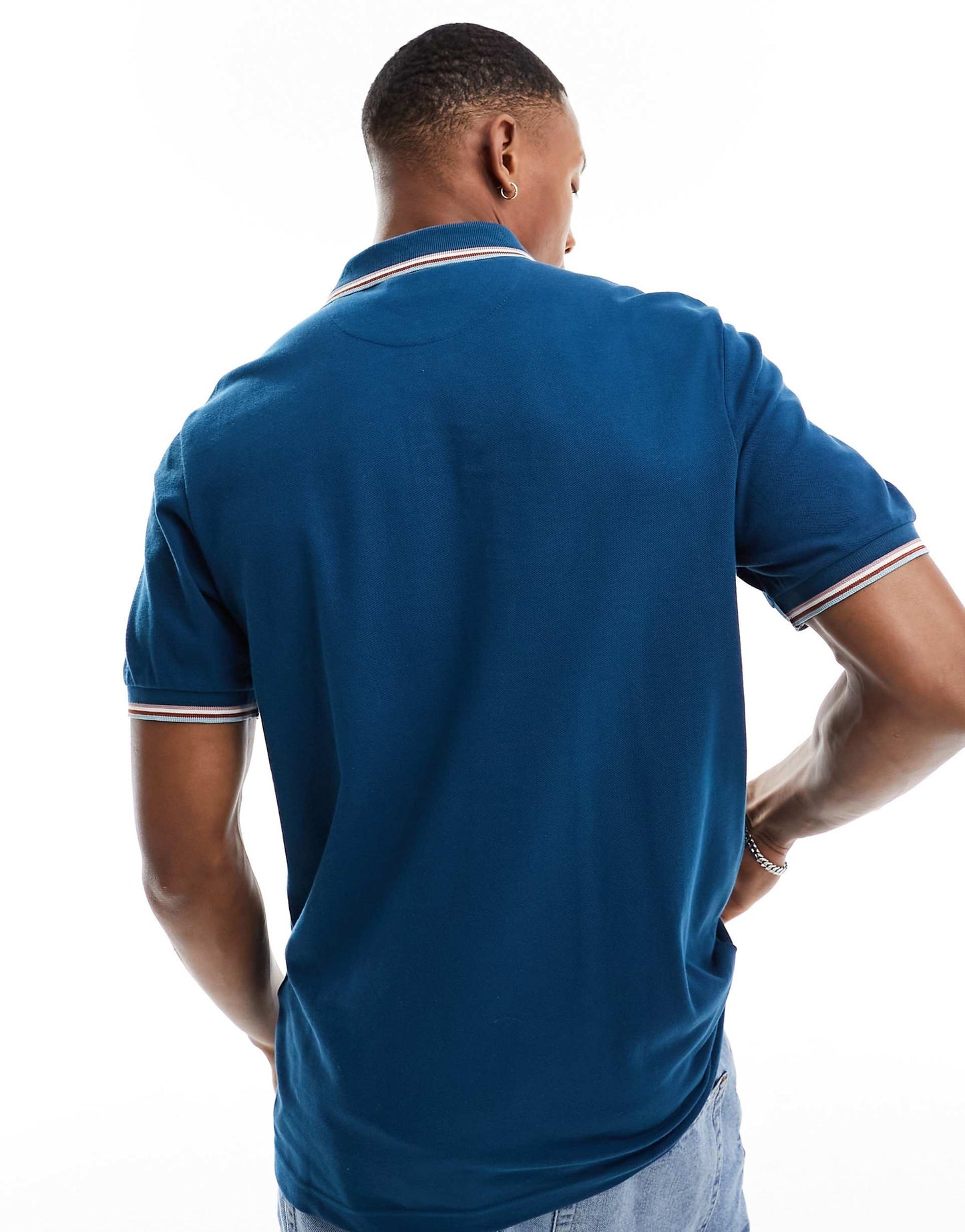 Alvin Tipped Collar Polo Shirt