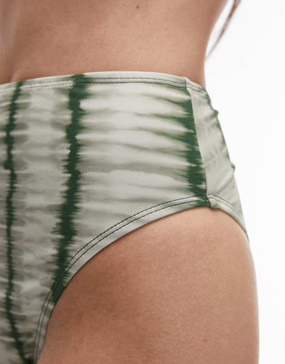 High Waist High Leg Bikini Bottoms