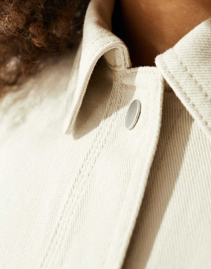 Oversized Twill Jacket
