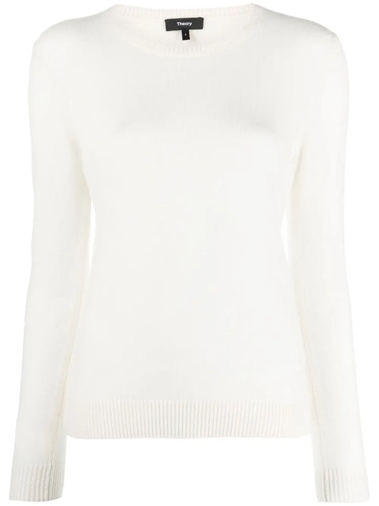 Long-Sleeved Cashmere Jumper