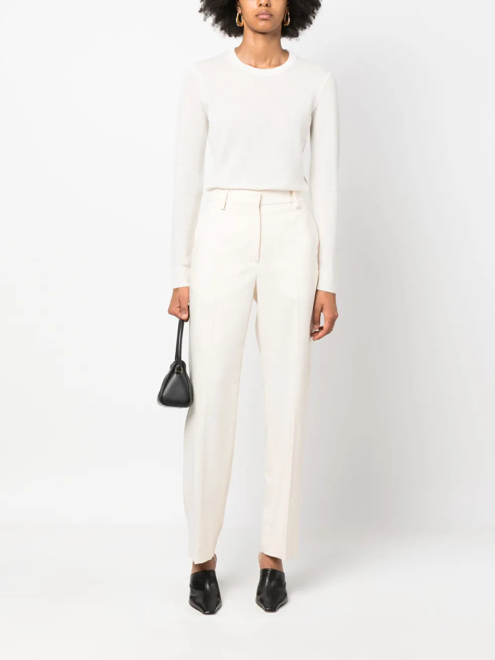 Long-Sleeved Cashmere Jumper
