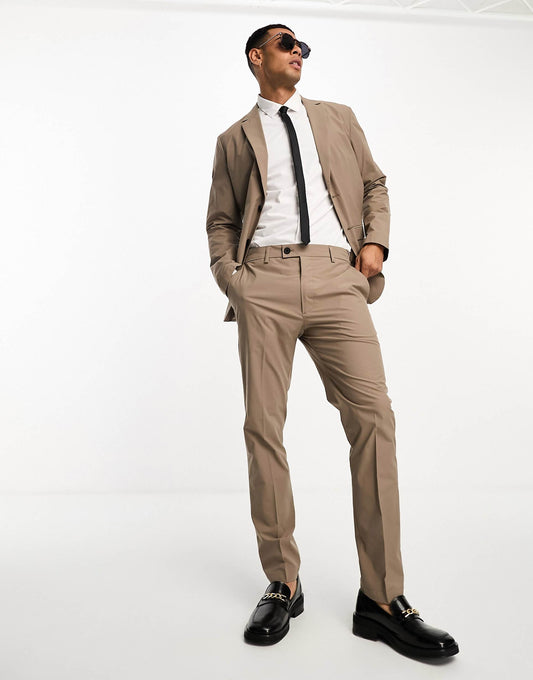 Slim Fit Commuter Suit Trouser
