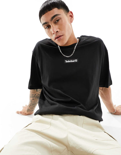 Oversized T-Shirt With Central Logo