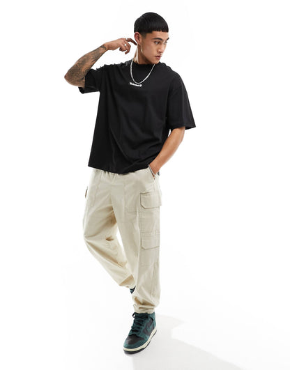Oversized T-Shirt With Central Logo