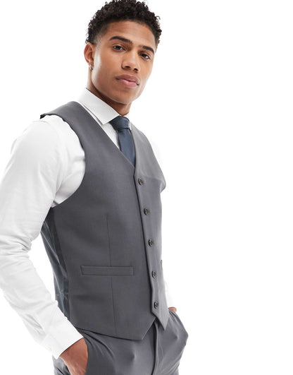 Super Skinny Suit Waistcoat