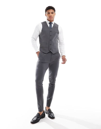 Super Skinny Suit Waistcoat