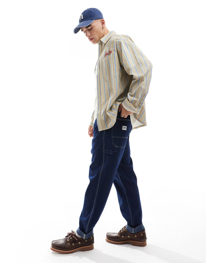 Relaxed Canvas Carpenter Trousers