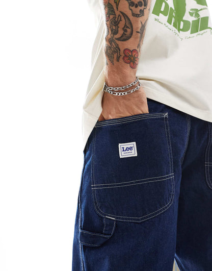 Relaxed Canvas Carpenter Trousers