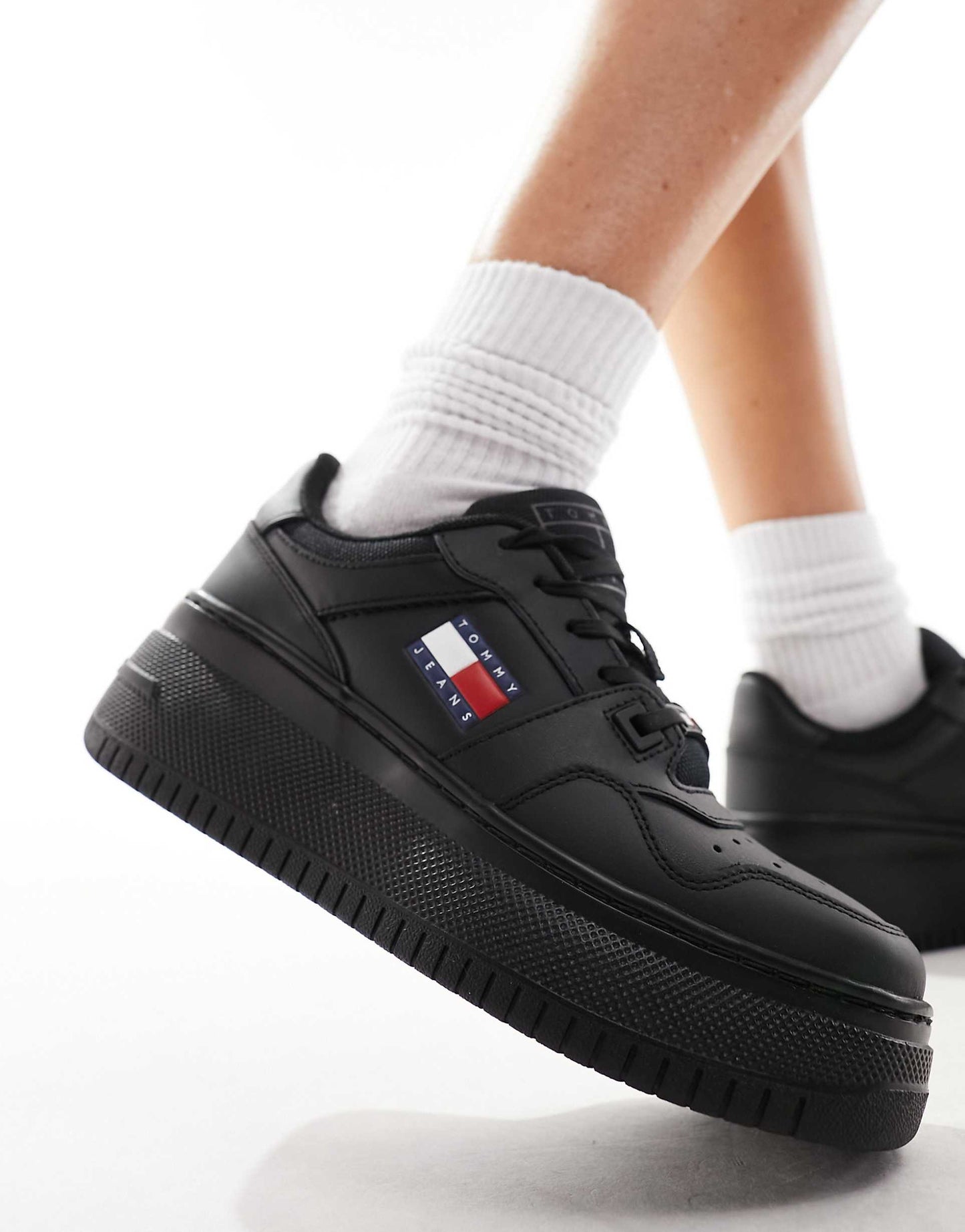 Retro Basket Flatform Trainers