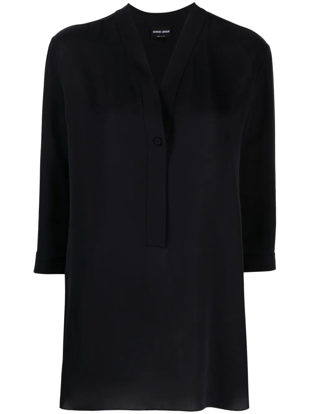 V-Neck Silk Blouse