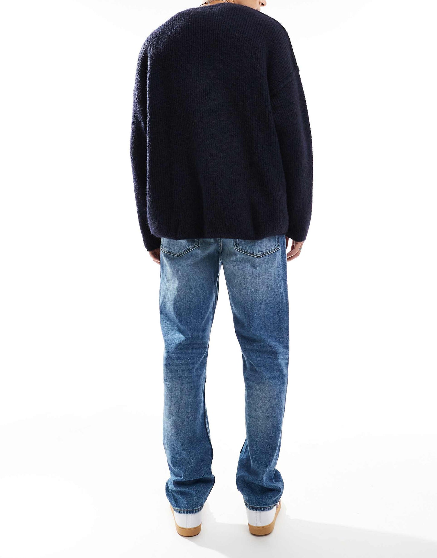 Straight Leg Jeans With Stretch