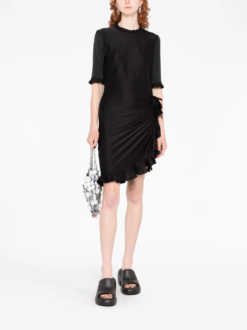 Flamenco Asymmetric Minidress