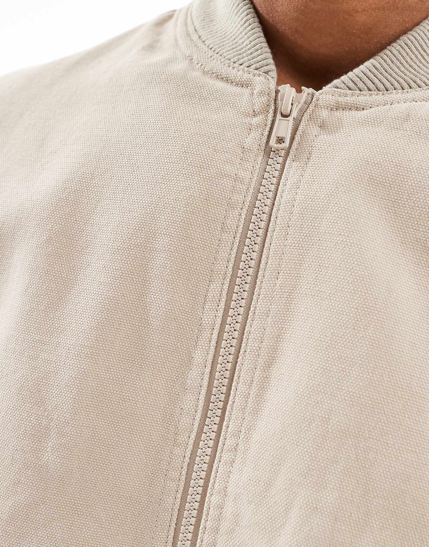 Washed Bomber Jacket