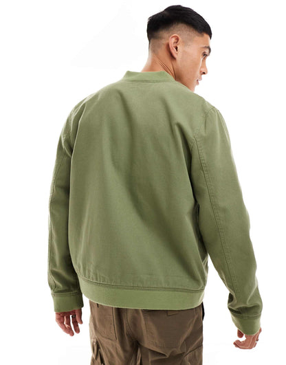 Washed Bomber Jacket