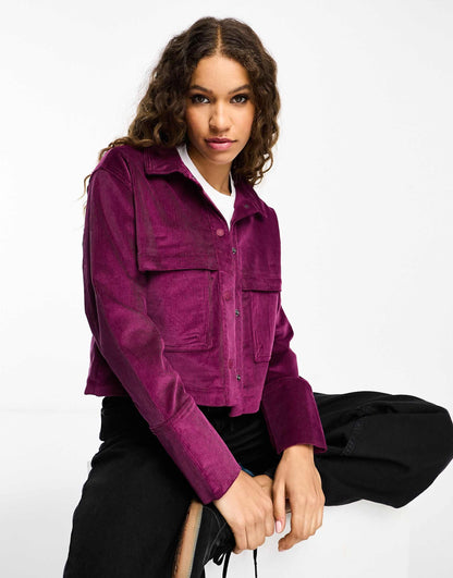 Heritage Utility Cord Shacket