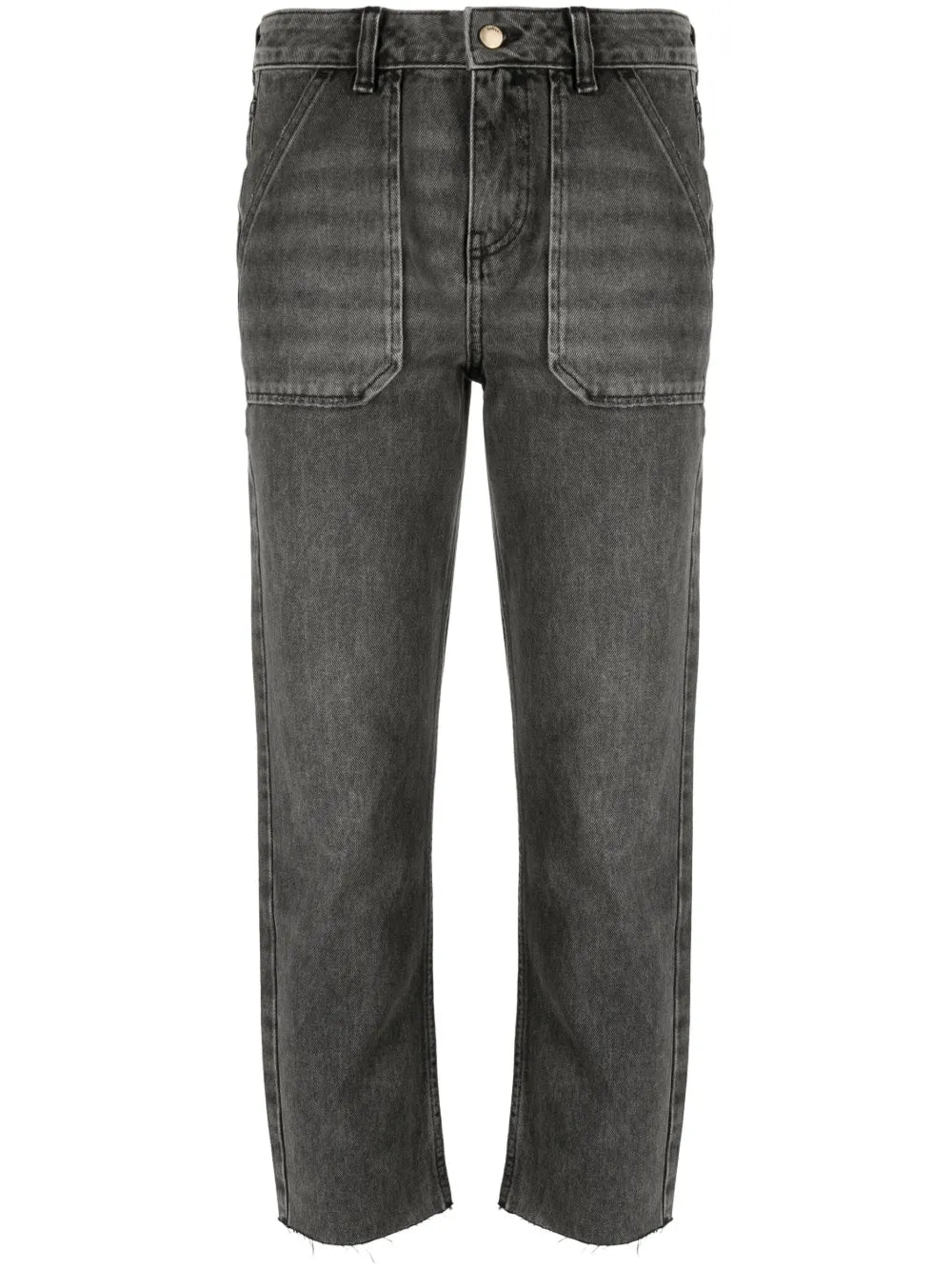 Elly Mid-Rise Straight-Leg Jeans