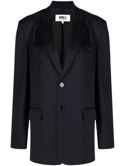 Tailored Single-Breasted Blazer