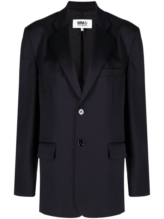 Tailored Single-Breasted Blazer