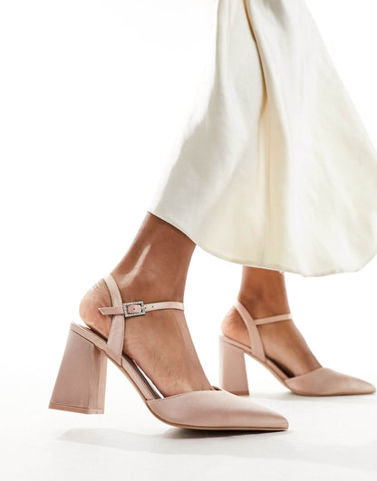 Bridal Frankie Embellished Heeled Shoes