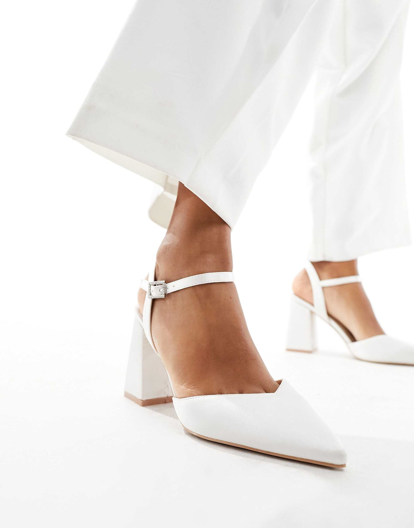 Bridal Frankie Embellished Heeled Shoes