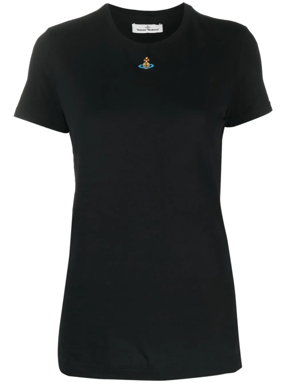 Orb Logo-Embroidery Cotton T-Shirt