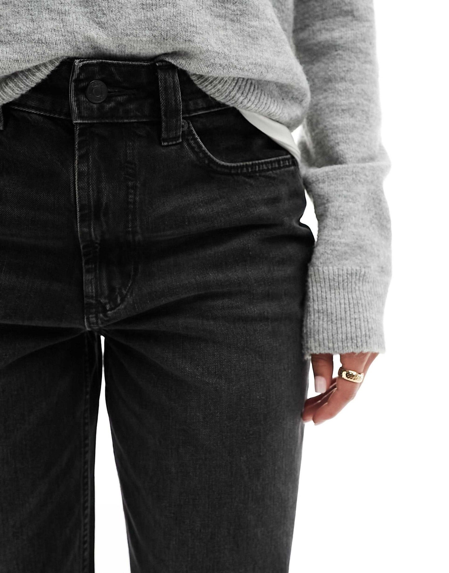 Hourglass Wide Leg Dad Jeans