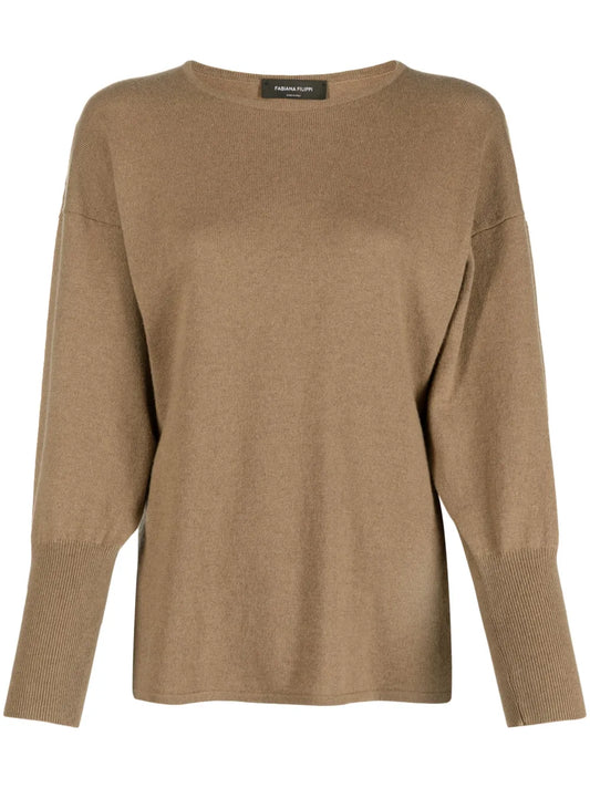 Fitted-Cuffs Sweater