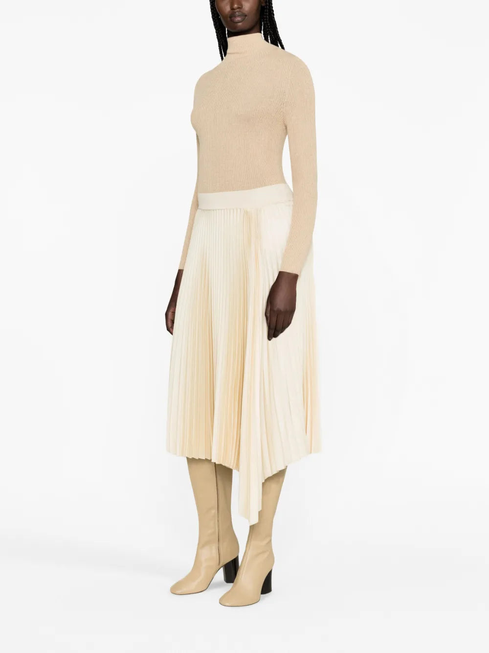 Ribbed-Knit Virgin Wool-Blend Jumper