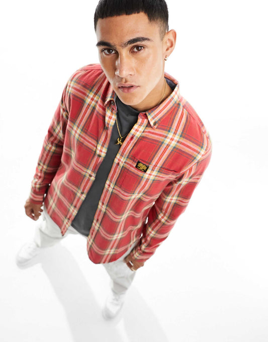 Long Sleeve Cotton Lumberjack Shirt