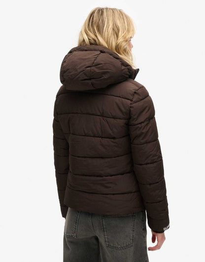 Hooded Spirit Sports Puffer Jacket