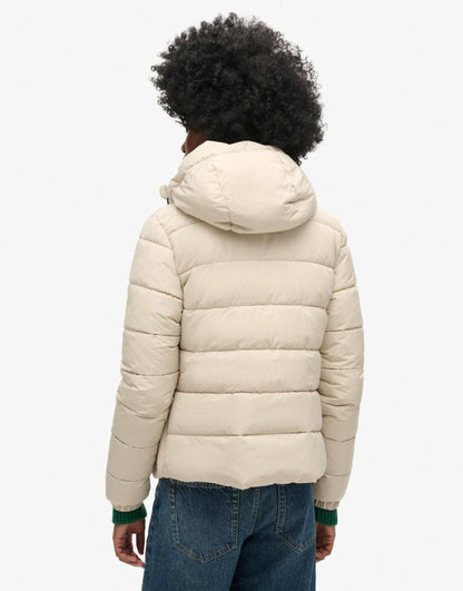 Hooded Spirit Sports Puffer Jacket