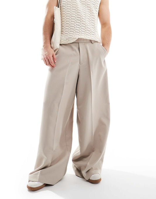 Smart Extreme Wide Leg Trousers