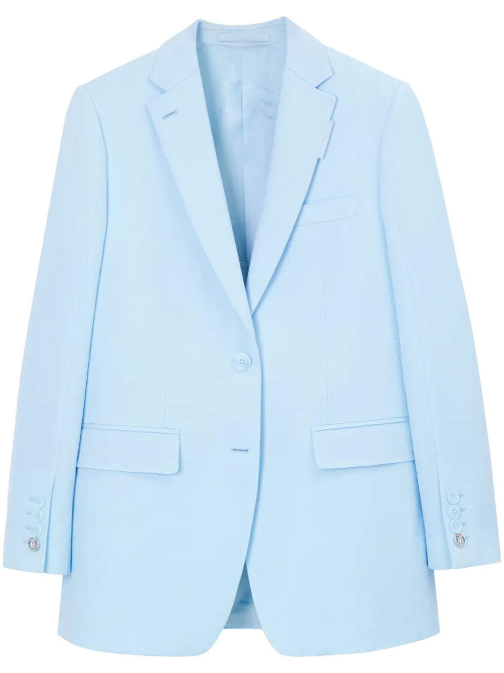 Single-Breasted Wool Blazer
