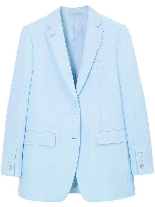 Single-Breasted Wool Blazer