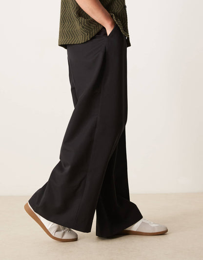 Smart Extreme Wide Leg Trousers