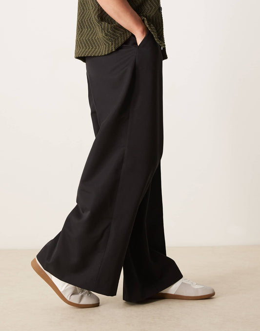 Smart Extreme Wide Leg Trousers