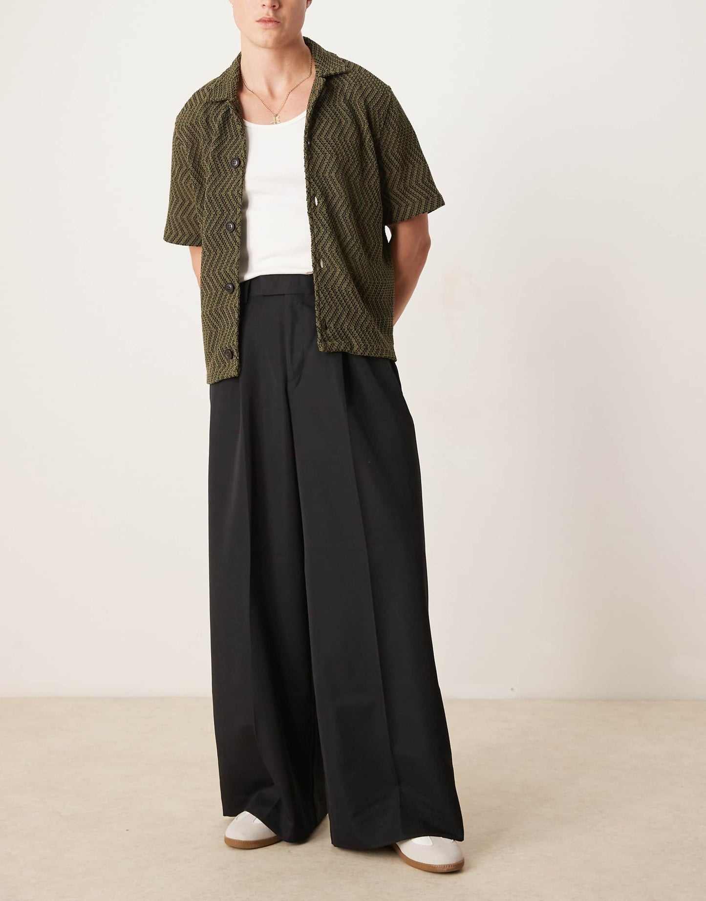 Smart Extreme Wide Leg Trousers